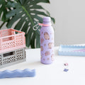 Pusheen Moments 500ml Hot & Cold Metal Bottle side angle