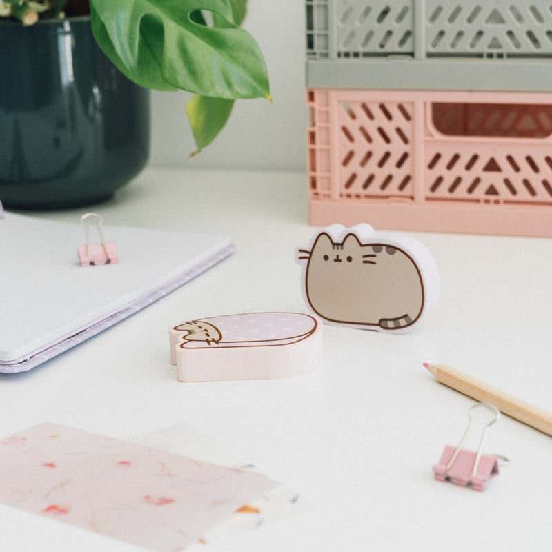 Pusheen Moments Jumbo Eraser Set packaging view