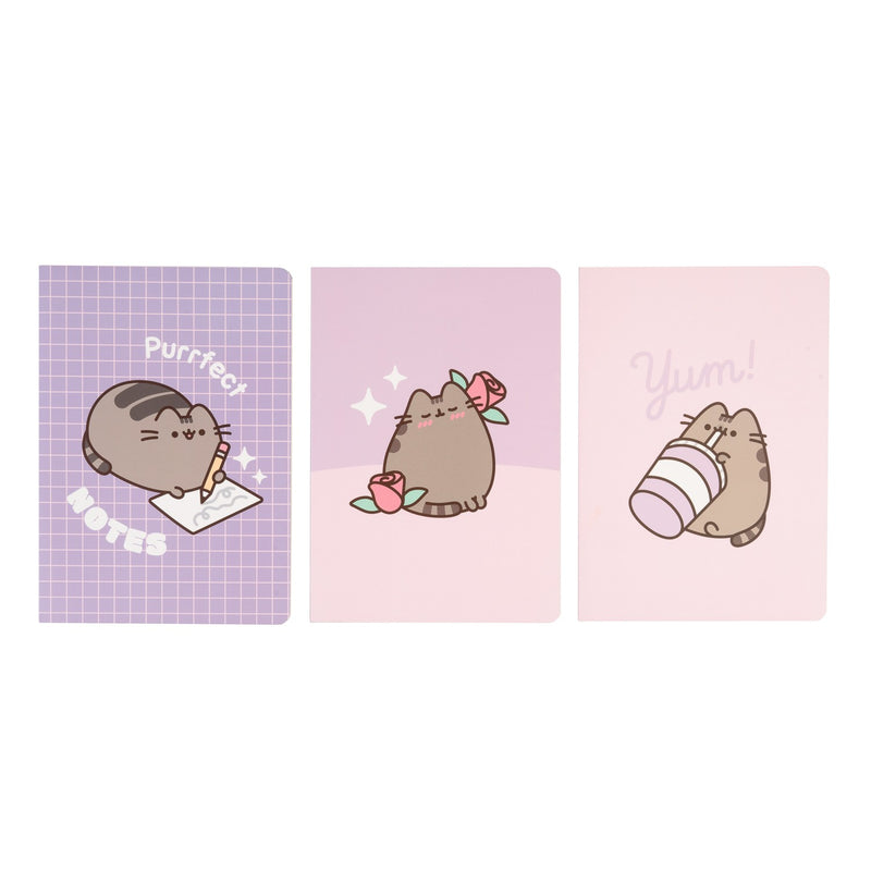 Pusheen Moments Pack of 3 A5 Notebooks alternate view