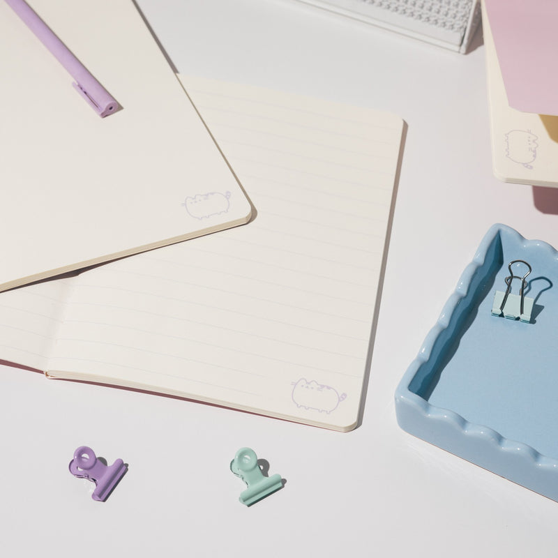 Pusheen Moments Pack of 3 A5 Notebooks design detail