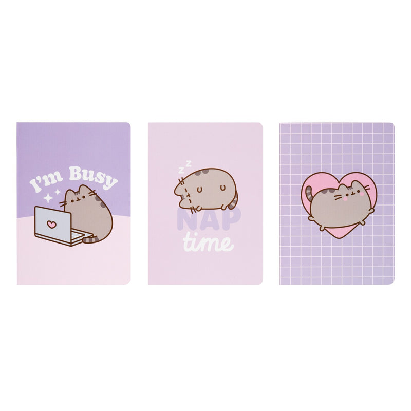Pusheen Moments Pack of 3 A6 Notebooks alternate view