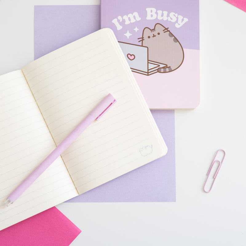 Pusheen Moments Pack of 3 A6 Notebooks design detail