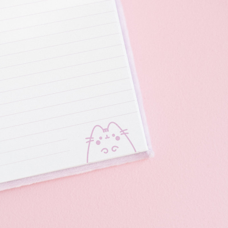 Pusheen Moments Premium A5 Plush Cover Notebook packaging view