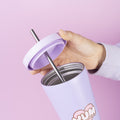 Pusheen Moments Steel Tumbler with Straw design detail