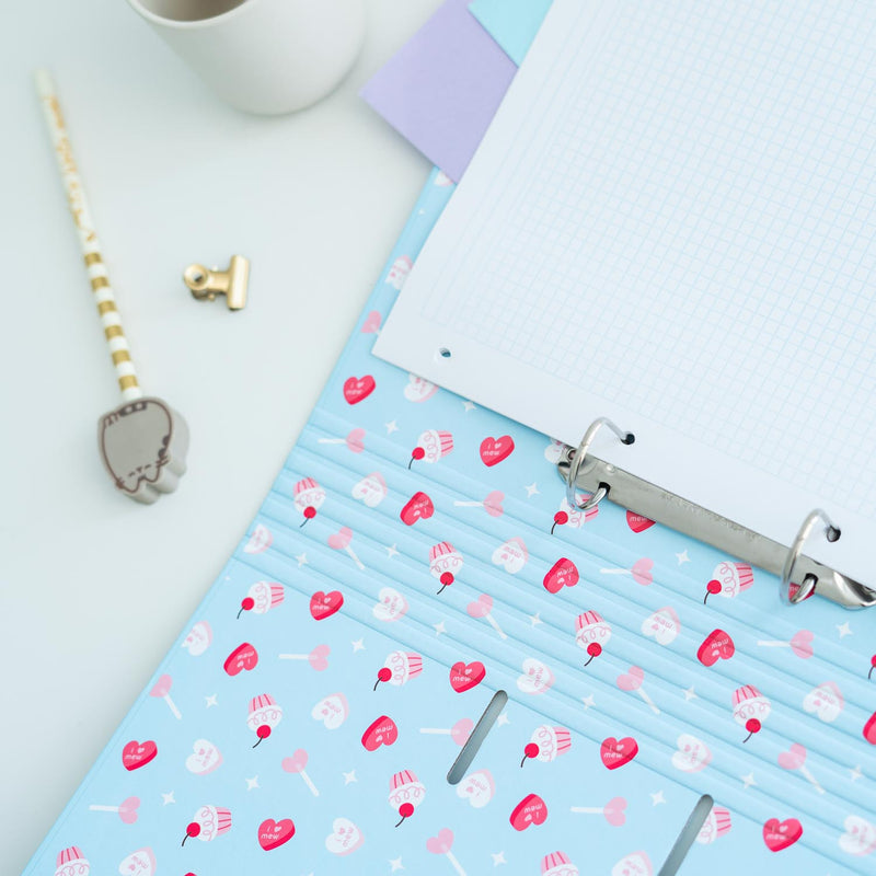 Pusheen Purrfect Love Collection 2 Ring Binder design detail