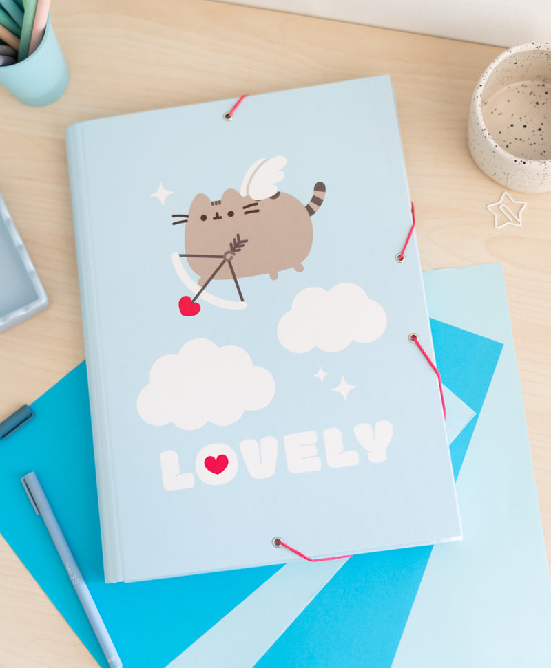 Pusheen Purrfect Love Collection File Folder close up detail