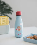 Pusheen Purrfect Love Collection Hot & Cold 260ml Metal Bottle close up detail