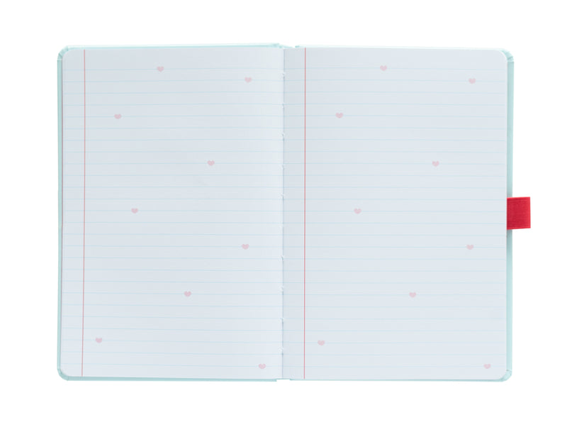 Pusheen Purrfect Love Collection Premium A5 Notebook with Projector Pen side angle