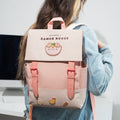 Pusheen Sushi Roll Backpack with Silicone Patches packaging view