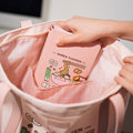 Pusheen Sushi Roll Premium Cotton Shoulder Bag side angle