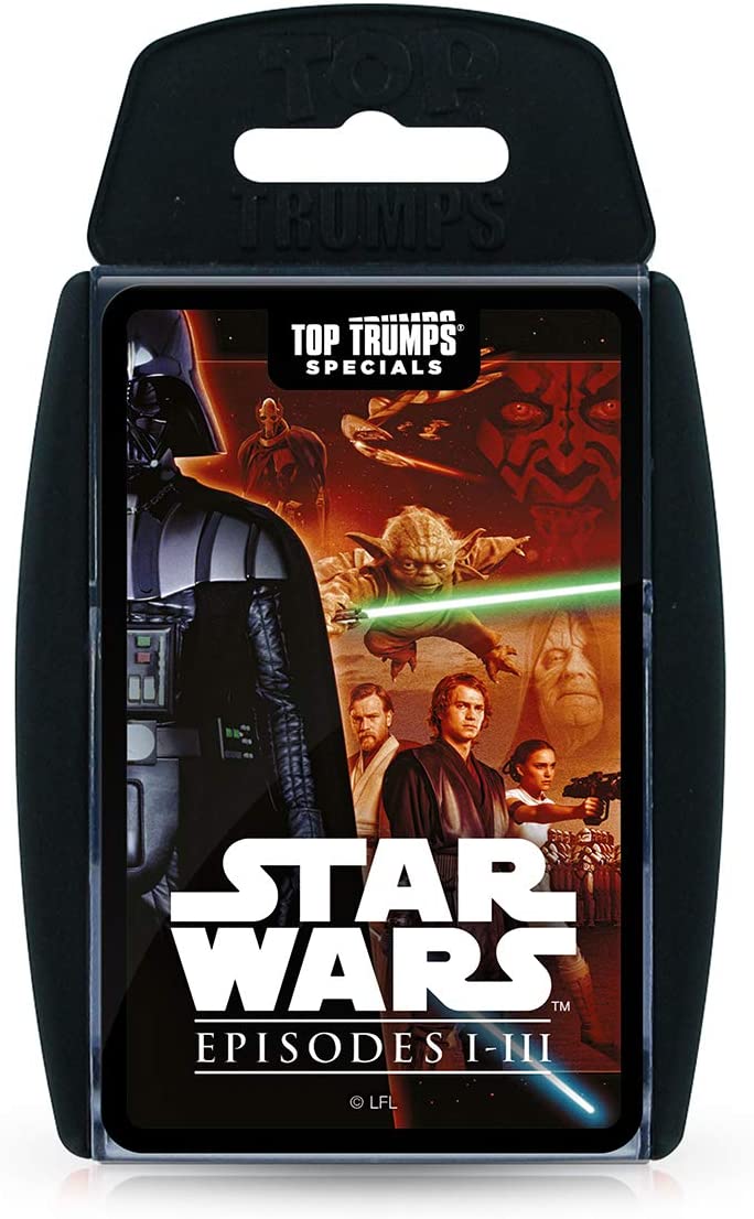 Top Trumps Specials Star Wars Episodes 1-3 Card Game