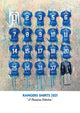 Rangers FC Champions Shirts - A2 Signed Limited Edition Prints