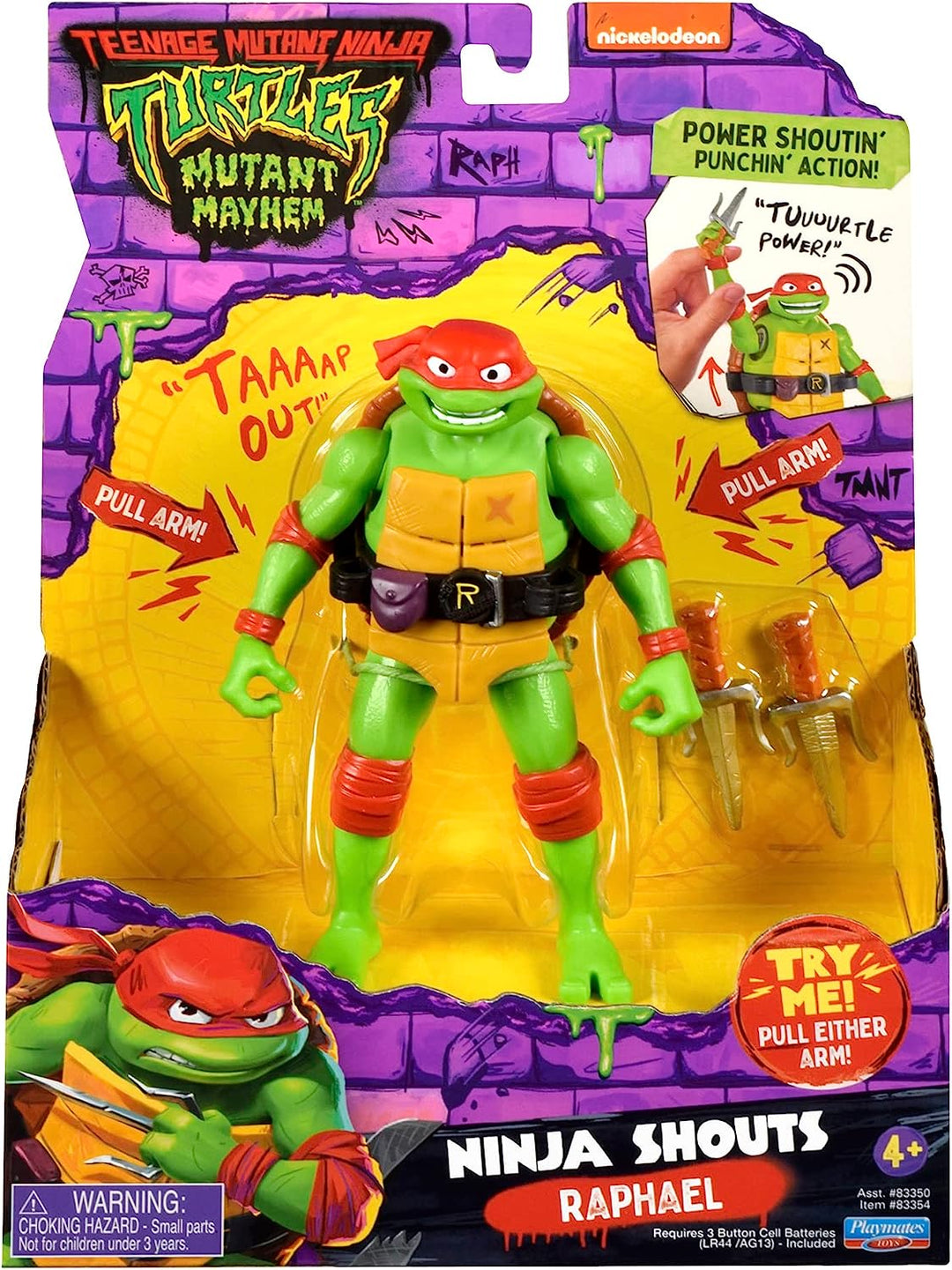 Teenage Mutant Ninja Turtles Mutant Mayhem  Ninja Shouts Raphael