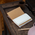 Real Madrid Travel Journal With Refillable Notebooks side angle