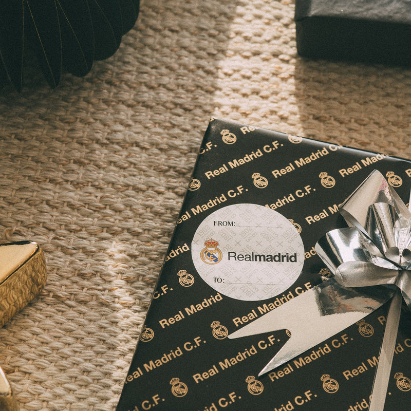 Real Madrid Wrapping Paper Set packaging view