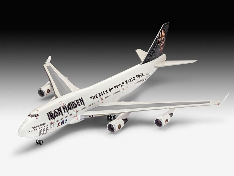 REVELL 03780 Boeing 747 400 Iron Maiden Ed Force One 1:144 Scale Model Plane - Image 2