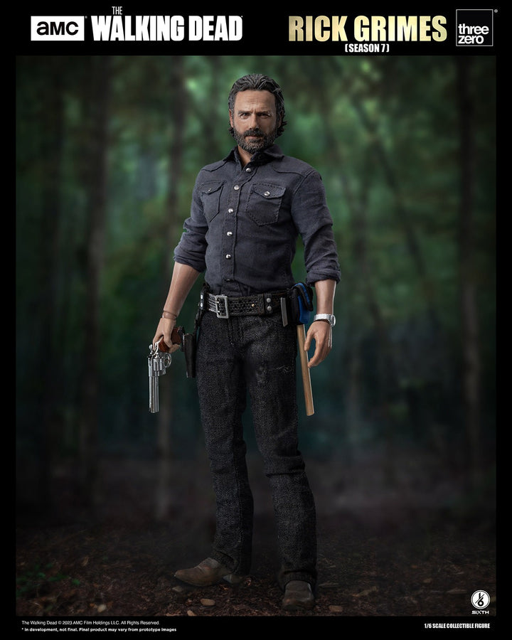 Threezero The Walking Dead SiXTH Rick Grimes (Season 7) 1/6 Scale Figure