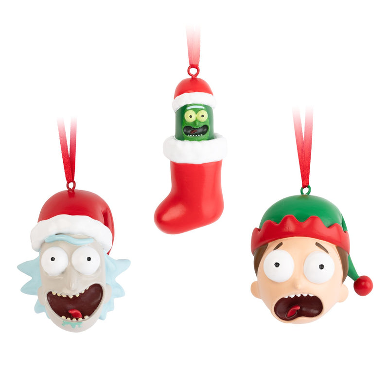 Rick and Morty Christmas Tree Decoration Set of 3 alternate view