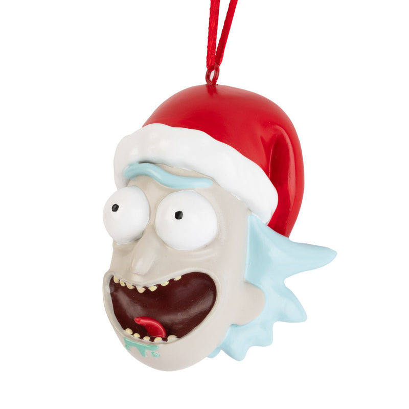 Rick and Morty Christmas Tree Decoration Set of 3 close up detail