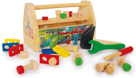 RitterRost Wooden Pre School Tool Box (German Packaging) - Image 2
