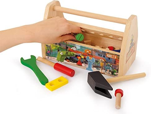RitterRost Wooden Pre School Tool Box (German Packaging) - Image 3