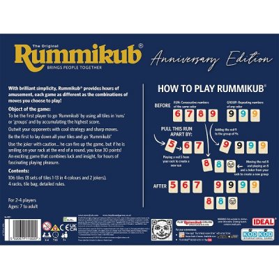 Rummikub 70th Anniversary Version Board Game - Image 2