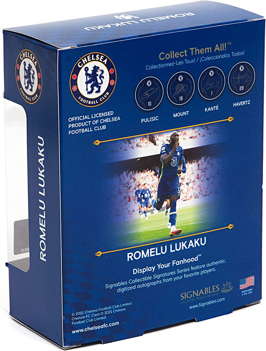 Signables Signature Disk Chelsea (Romelu Lukaku) - Image 2