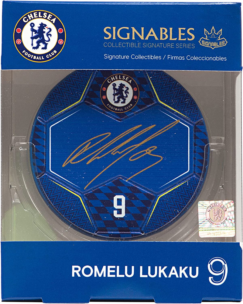 Signables Signature Disk Chelsea (Romelu Lukaku) - Image 3