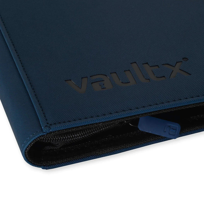 Vault X 9-Pocket Exo-Tec Zip Binder, close-up detail