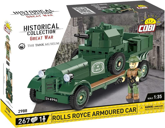 COBI World War I ROLLS ROYCE ARMOURED CAR 1:35 (260 Pieces)