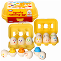 Baby Shape Sorter Squeaky Matching Eggs Six Interactive Learning Toy A to Z collectible from U&C Solutions Ltd