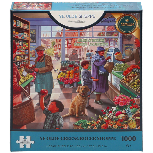YE OLDE GREENGROCER SHOP 1000PC PUZZLE collectible from U&C Solutions Ltd