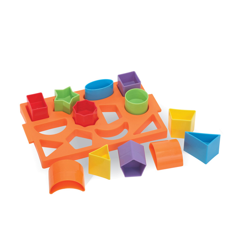 My 1st Activity Play Set – Shape Sorter, Stacking Cups & Screw-On Shapes | 12m+ Baby Toy, side angle
