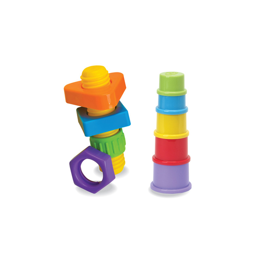 My 1st Activity Play Set – Shape Sorter, Stacking Cups & Screw-On Shapes | 12m+ Baby Toy, alternate view