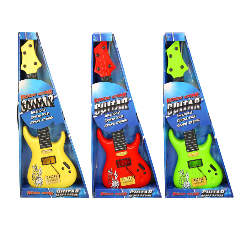 Kids Rock Guitar Toy – 4-String Musical Instrument (3 Assorted Colours) | Ages 3+ collectible from U&C Solutions Ltd
