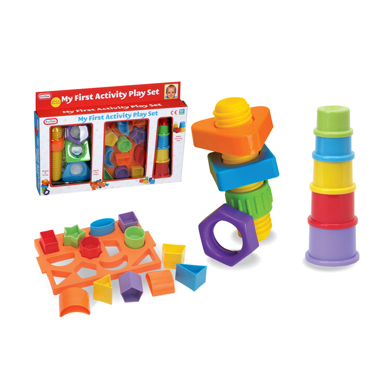 My 1st Activity Play Set – Shape Sorter, Stacking Cups & Screw-On Shapes | 12m+ Baby Toy collectible from U&C Solutions Ltd