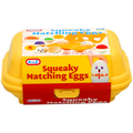 Baby Shape Sorter Squeaky Matching Eggs Six Interactive Learning Toy A to Z, alternate view