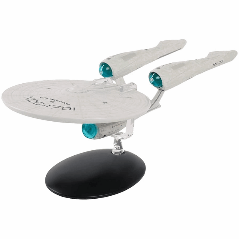 U.S.S. Enterprise NCC-1701 (2009) Kelvin Timeline XL EDITION Diecast Model Ship (Eaglemoss / Star Trek), size reference