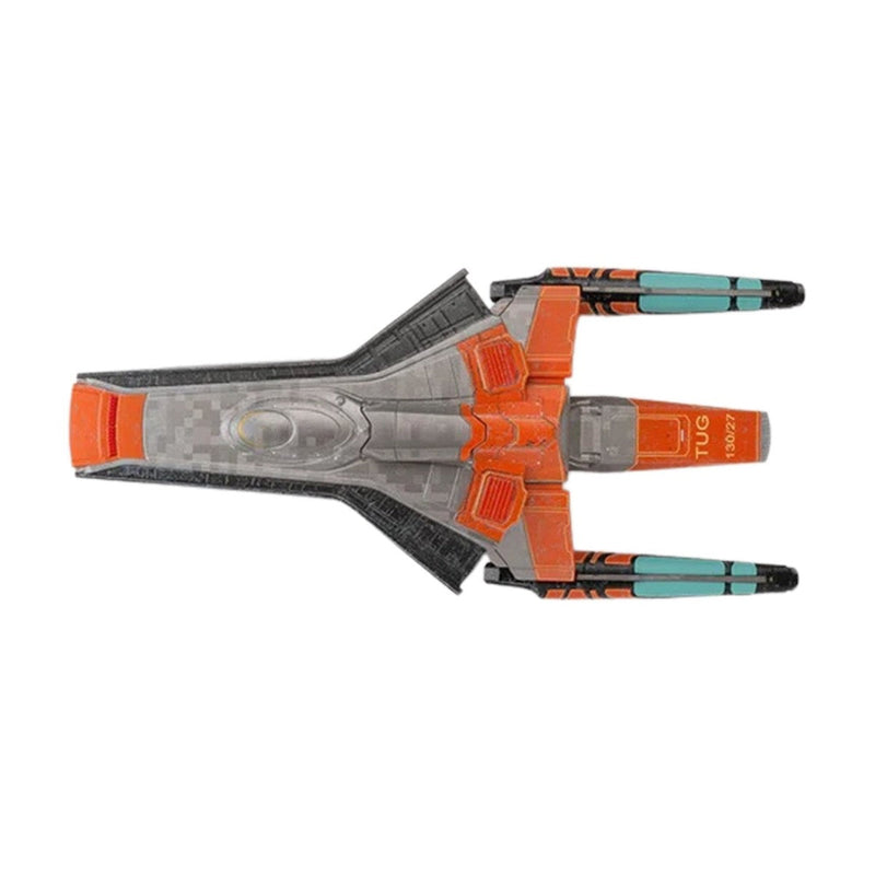 Starfleet Wallenberg-class Tug Model Picard Diecast Ship (Eaglemoss / Star Trek: Picard), rear view