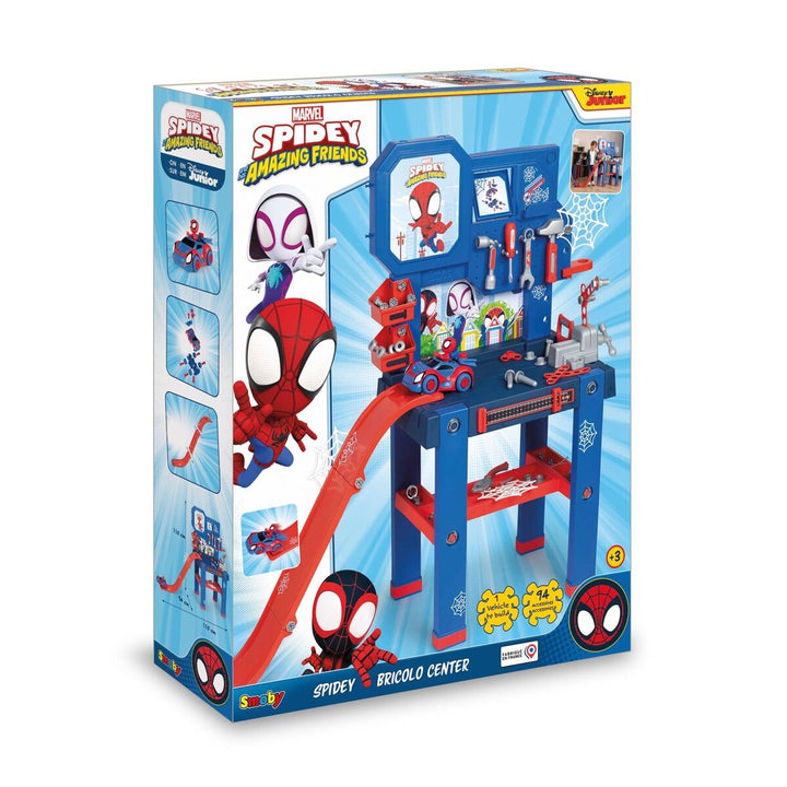 Marvel Spidey and His Amazing Friends Bricolo Workbench Playset