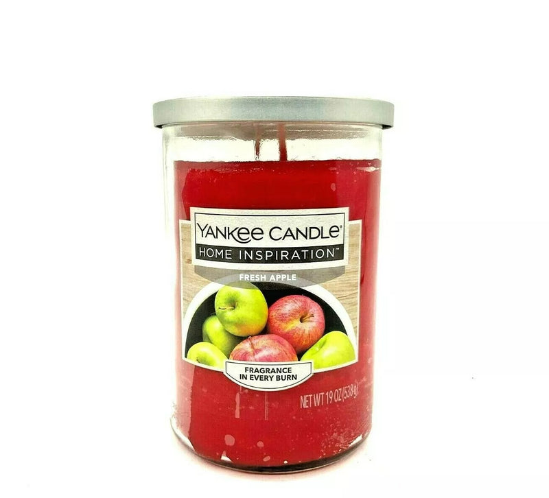 Yankee Candle Fresh Apple Fragrances Large Jar Scented Candle 538g collectible from hanrattycraftsgifts.co.uk