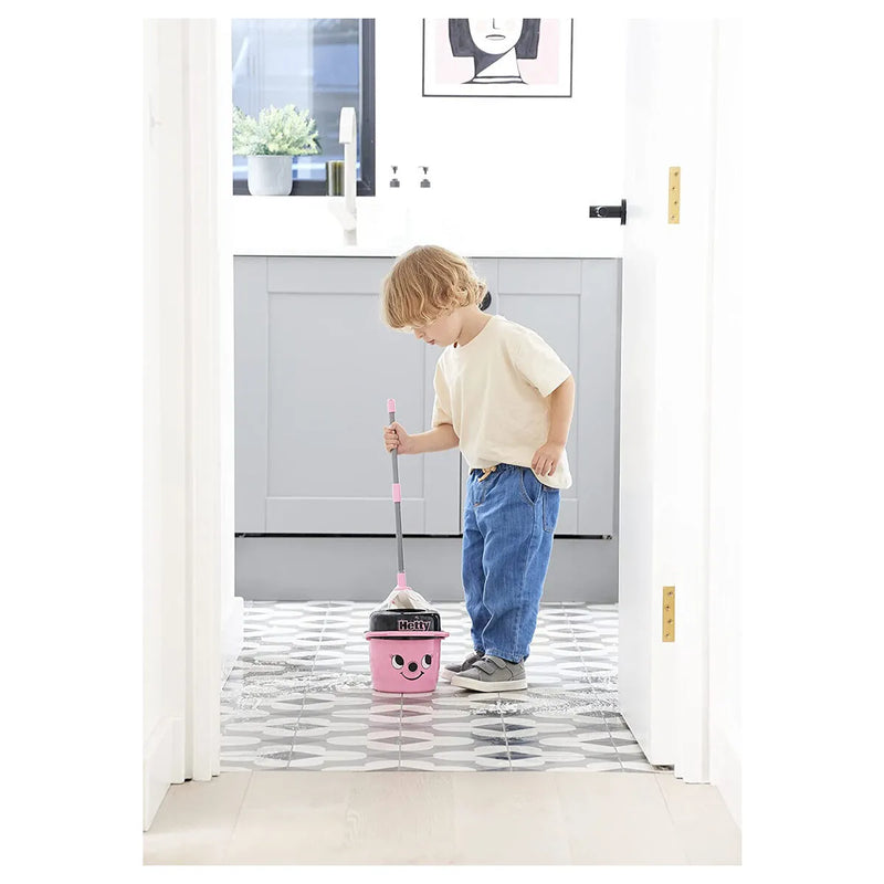 Casdon Hetty Mop & Bucket – Fun Cleaning Role Play Toy for Kids (Ages 3+), packaging shot