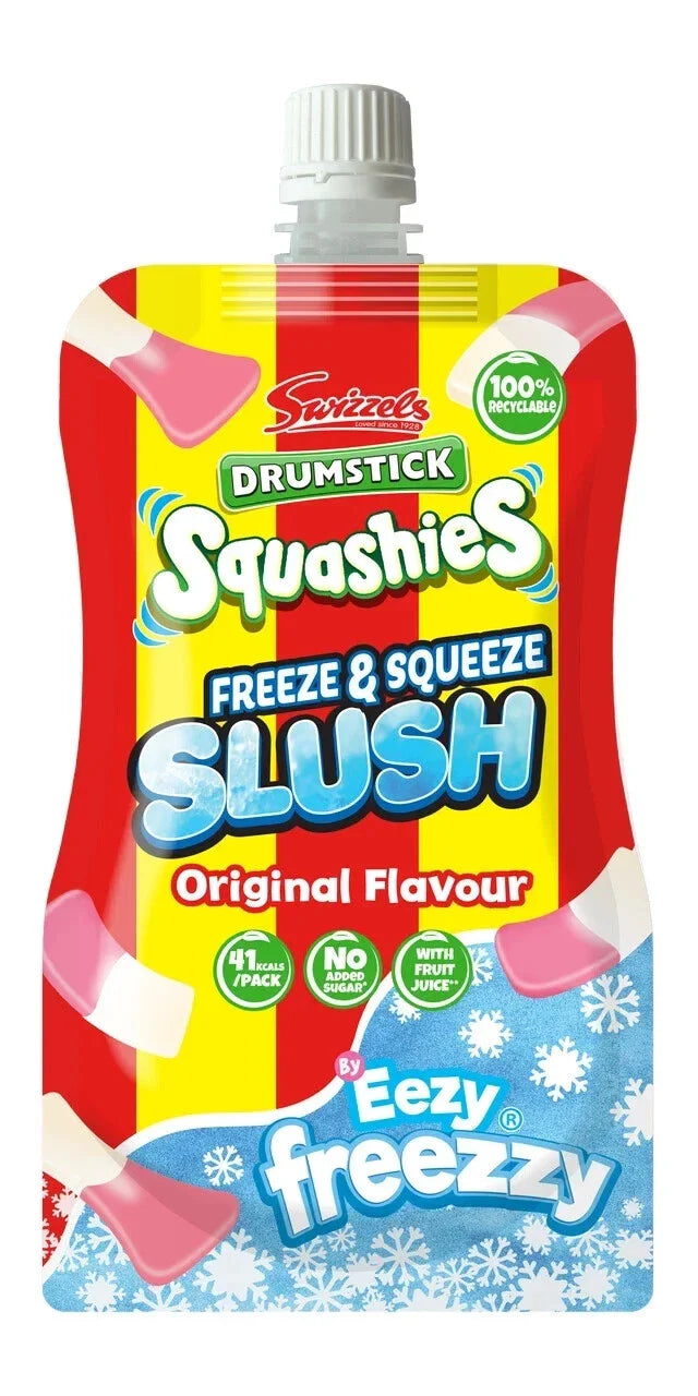 Swizzels Drumstick Squashies Slush Pouch - Original collectible from Sweets & Scents