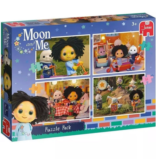 Moon and Me Jigsaw Puzzle Pack – 4 Puzzles collectible from U&C Solutions Ltd