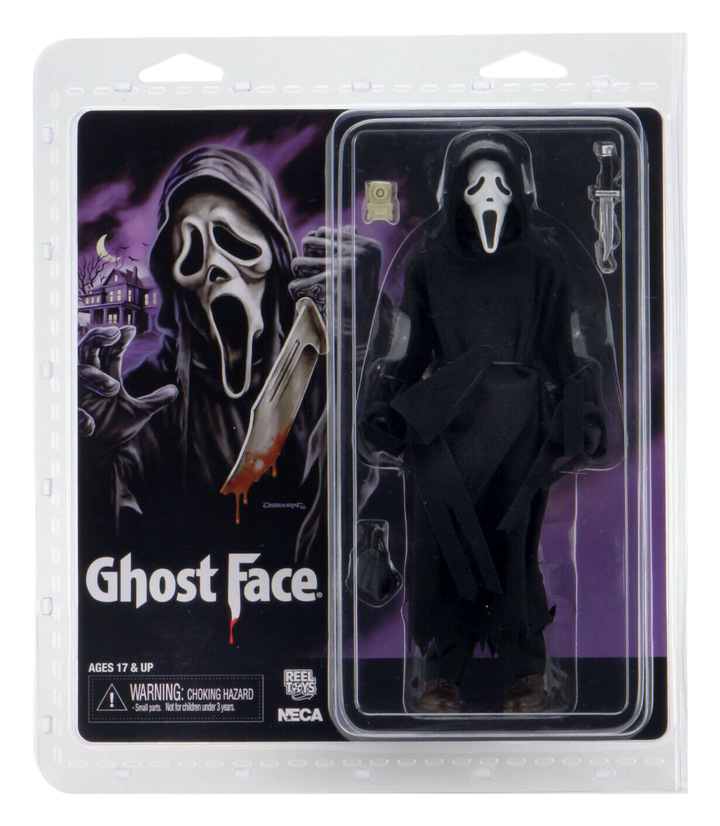 NECA Scream Ghostface 8" Clothed Action Figure