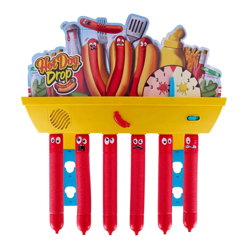 Hot Dog Drop Game, close-up detail