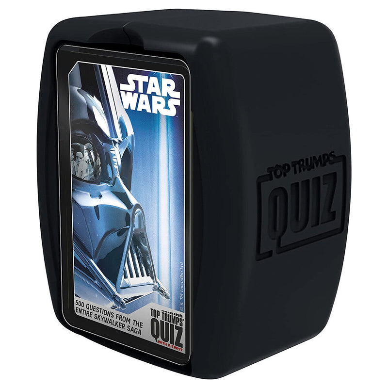 Top Trumps Quiz Star Wars 500 Questions The Skywalker Saga Twist Kids Game, close-up detail