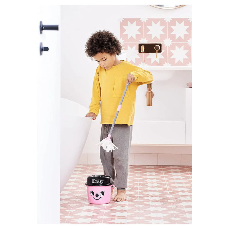 Casdon Hetty Mop & Bucket – Fun Cleaning Role Play Toy for Kids (Ages 3+), rear view