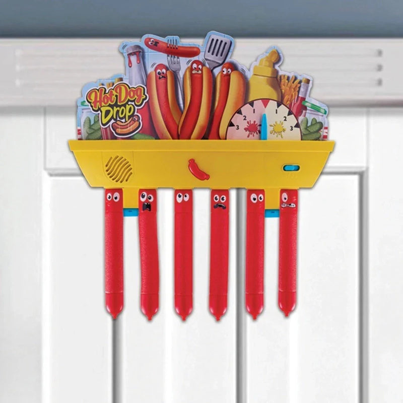 Hot Dog Drop Game, side angle