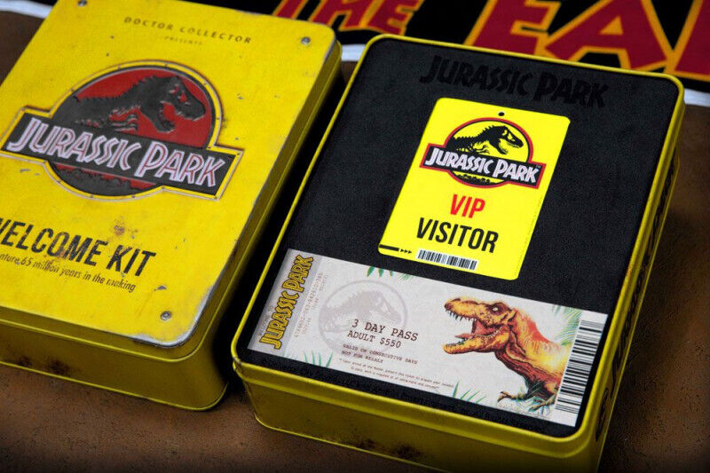 Jurassic Park Welcome Kit, close-up detail